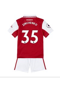 Arsenal Oleksandr Zinchenko #35 Babytruitje Thuis tenue Kind 2022-23 Korte Mouw (+ Korte broeken)